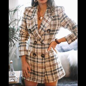 LAST ONE! BLOGGER FAVE!!! ZARA Wool-Blend Double-Breasted Blazer